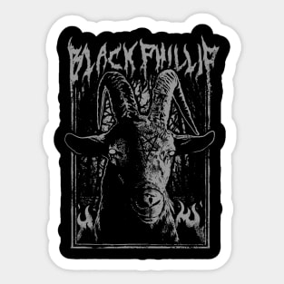 Black Metal Phillip Sticker